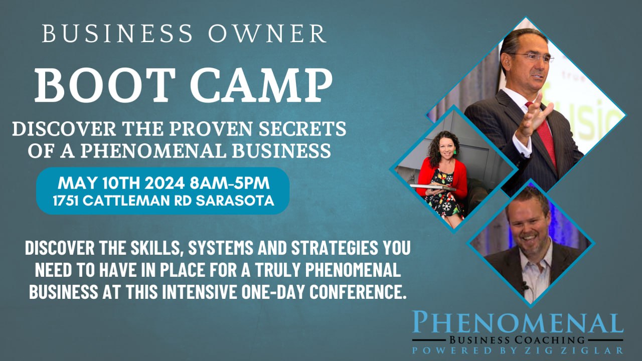 Business Owner Boot Camp May 10, 2024